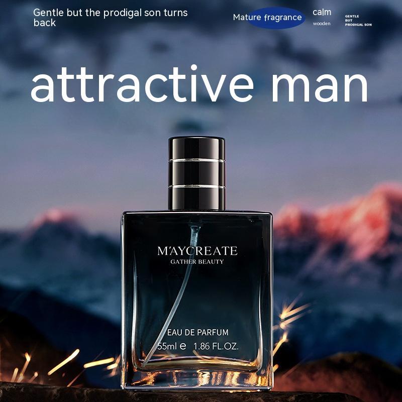 Gentleman Cologne 55ml Spray Long Lasting Light Fragrance Men Blue Black Edition - Muliva