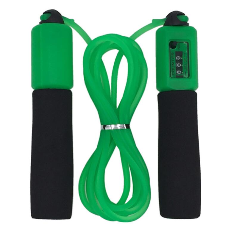 Jump Rope For Fitness Skipping Rope 3m Length Durable PVC Sponge Grip Cardio Workout - Muliva
