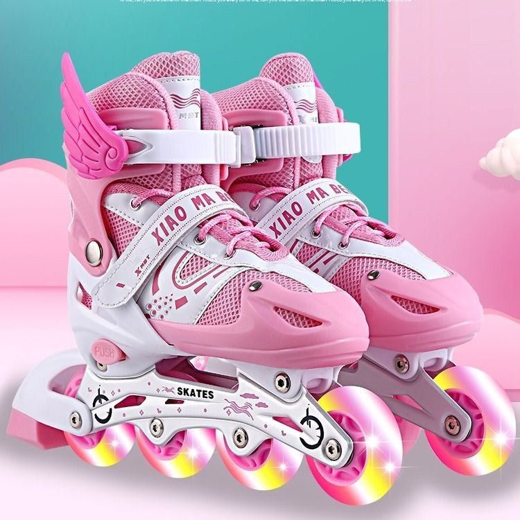 Kids Roller Skates Adjustable From Size 26 To 42 For Boys And Girls Multiple Color Options - Muliva
