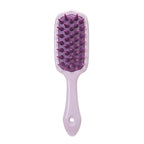Long Handle Silicone Head Massage Comb For Scalp Relaxation With ABS Body And TPE Bristles In Multiple Colors - Muliva