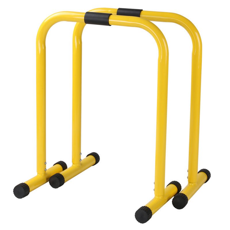 Movable Single Parallel Bars For Gym With Steel Frame And Foam Padding 120kg Capacity 80x64x37.5 cm - Muliva