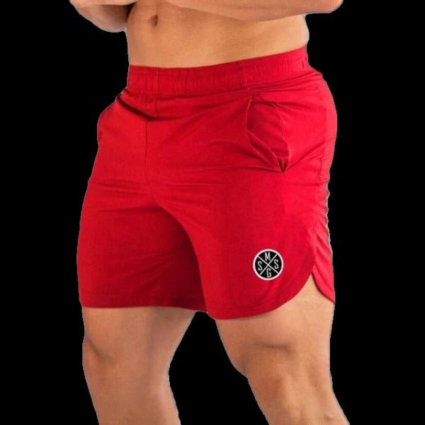 Muscle Wear Gym Shorts For Men Breathable Polyester Athletic Training Shorts With Flexible Fit - Muliva