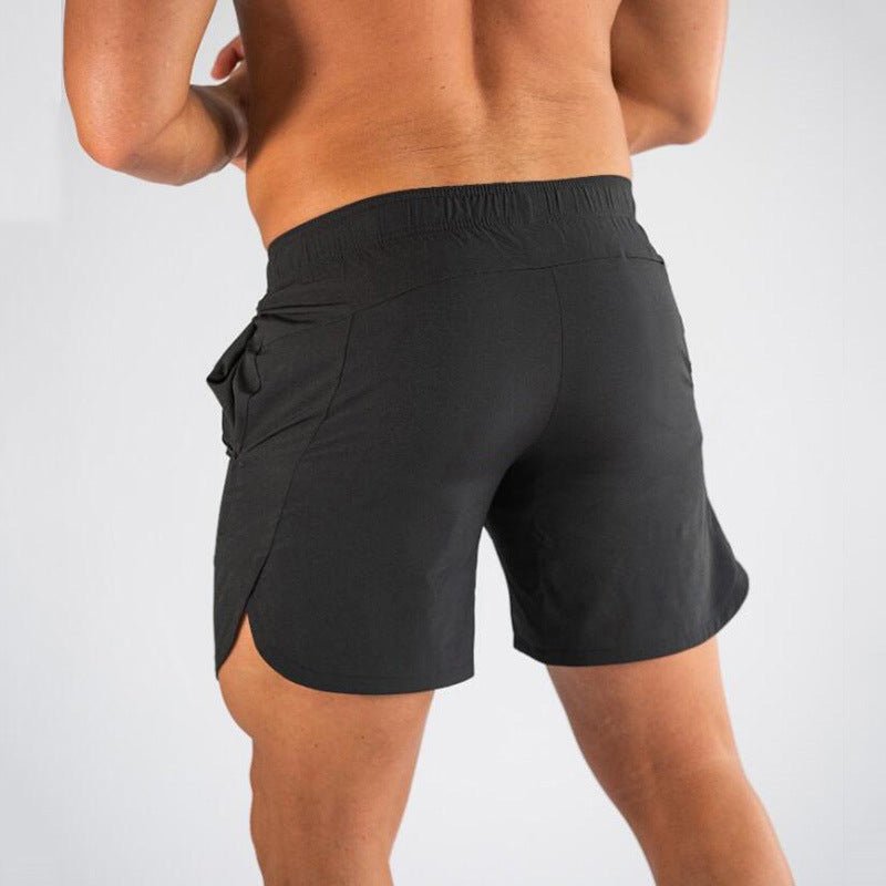 Muscle Wear Gym Shorts For Men Breathable Polyester Athletic Training Shorts With Flexible Fit - Muliva