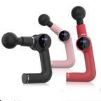 Portable Massage Gun Mini Fascia Gun For Full Body Muscle Relief Vibration Massager USB Powered - Muliva