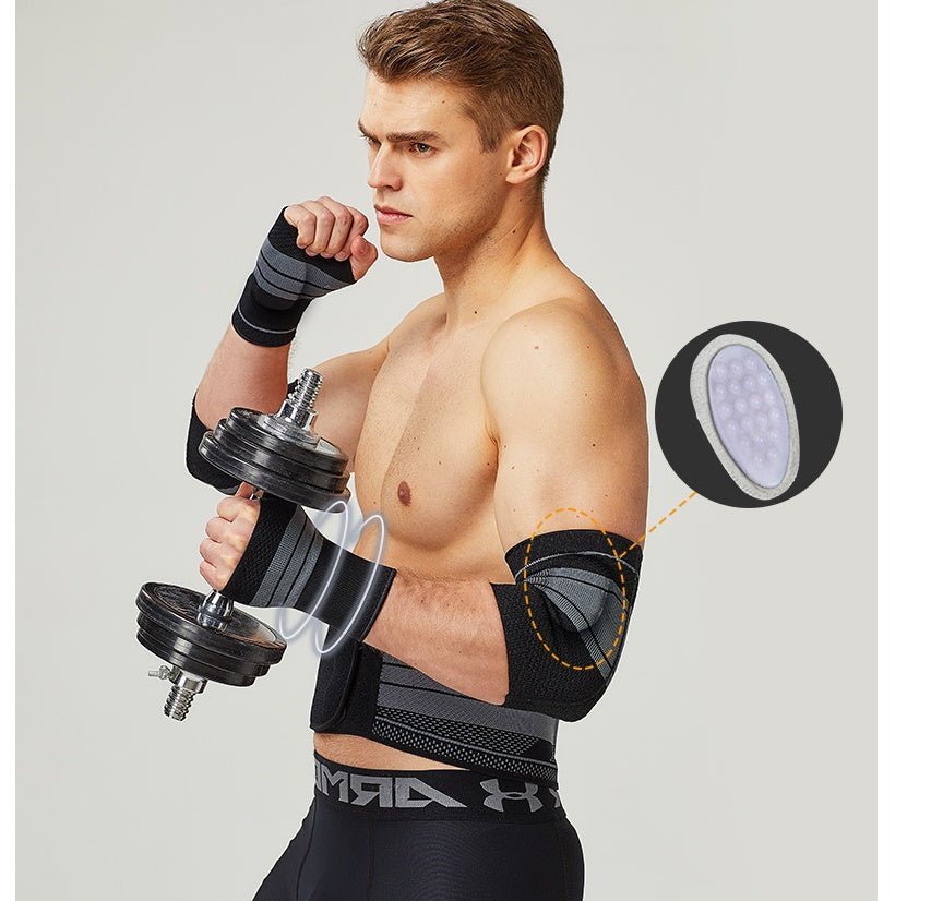 Premium Nylon Sports Protective Gear For Palm Elbow Waist And Ankle Protection For General Use - Muliva