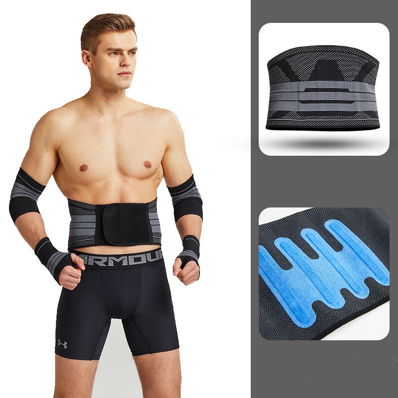 Premium Nylon Sports Protective Gear For Palm Elbow Waist And Ankle Protection For General Use - Muliva