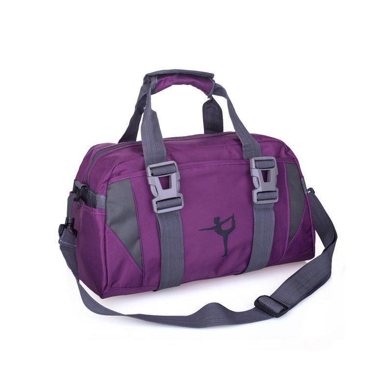 Premium Nylon Yoga Bag Gym Bag With Medium 40cm And Large 45cm Length For Workout Travel And Storage - Muliva