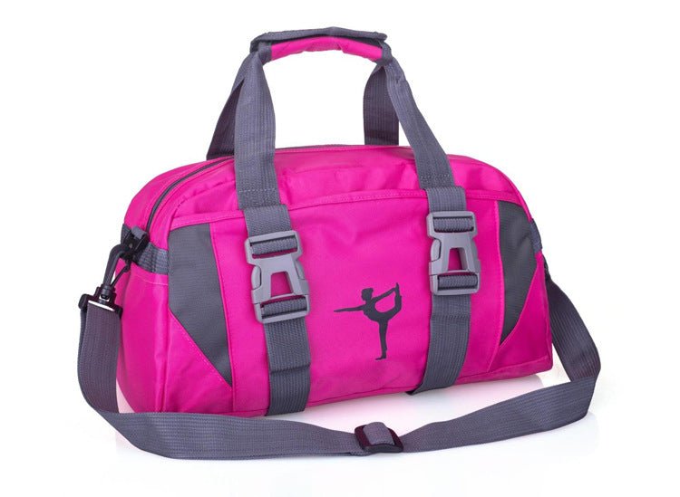 Premium Nylon Yoga Bag Gym Bag With Medium 40cm And Large 45cm Length For Workout Travel And Storage - Muliva
