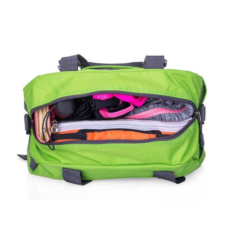 Premium Nylon Yoga Bag Gym Bag With Medium 40cm And Large 45cm Length For Workout Travel And Storage - Muliva