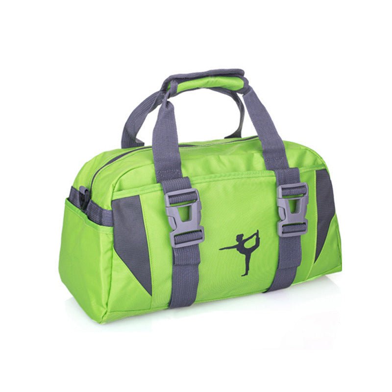 Premium Nylon Yoga Bag Gym Bag With Medium 40cm And Large 45cm Length For Workout Travel And Storage - Muliva