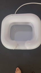 Inflatable Hair Wash Basin with Pillow for Bedridden Home Care