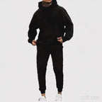 Men's Casual Crewneck Sweatshirt and Jogger Pants Tracksuit Set