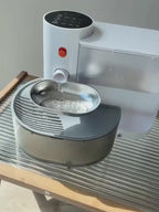 Automatic Stainless Steel Pet Water Dispenser 3L Wireless Drinking Fountain for Cats and Dogs