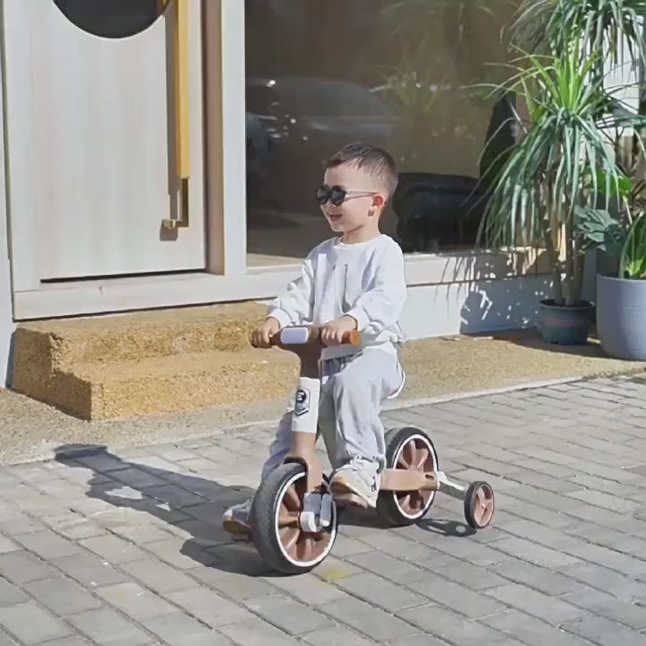 Kids' Multifunctional Tricycle Balance Bike with Music and Lights