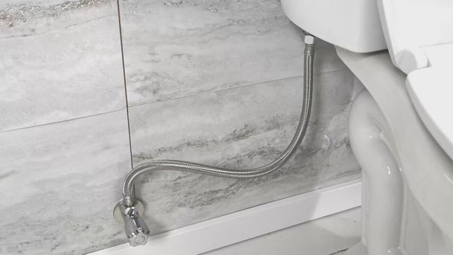 Ultra-Thin Non-Electric Bidet Toilet Seat Attachment with Dual Nozzles