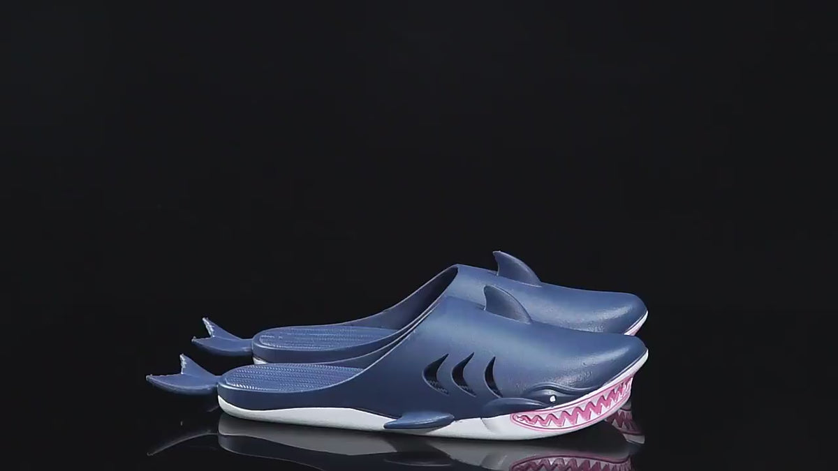 Men's Shark Cartoon Slides Non-Slip Beach Sandals