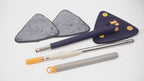 Telescopic Triangle Cleaning Mop with 360 Degree Rotatable Head