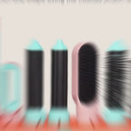 6-in-1 Multi-Function Hair Dryer and Hot Air Brush Styler Set