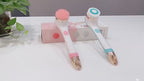 Electric Body Brush Back Scrubber Waterproof Rechargeable Exfoliating Massage Set