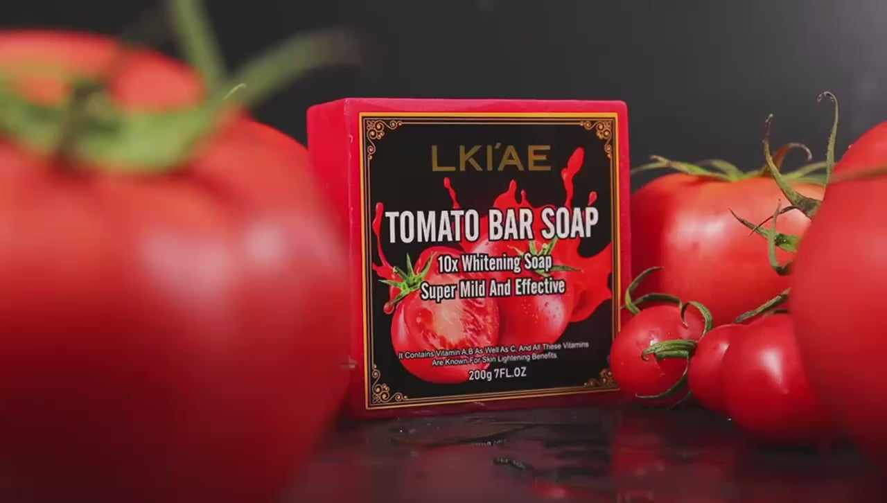 AILKE Tomato Whitening Soap 7 oz for Face and Body