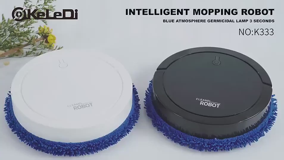 Automatic Robot Vacuum Cleaner 3-in-1 Sweeping and Mopping Machine