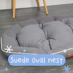 Corduroy Dog Sofa Bed Large Winter Warm Cushion for Cats and Dogs