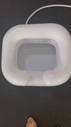 Inflatable Hair Wash Basin with Pillow for Bedridden Home Care