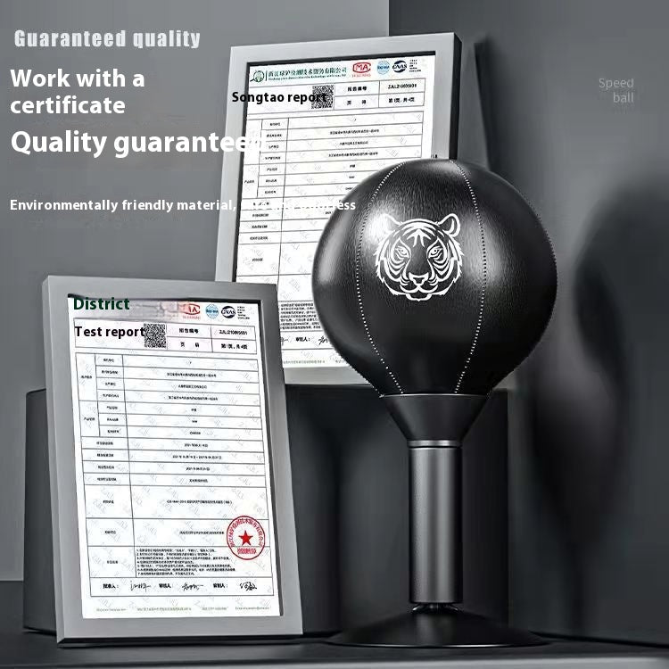Reaction Ball Training Equipment For Kids And Adults With Holster And Inflator Pu Material Vertical Style - Muliva