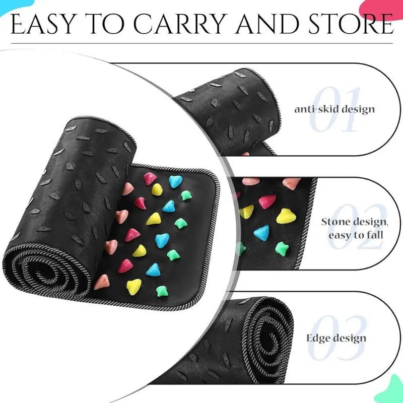Reflexology Foot Massage Mat Acupoint Massage Mat For Home Gym Body Care Home Spa Equipment Relaxation Aid 175x35cm - Muliva