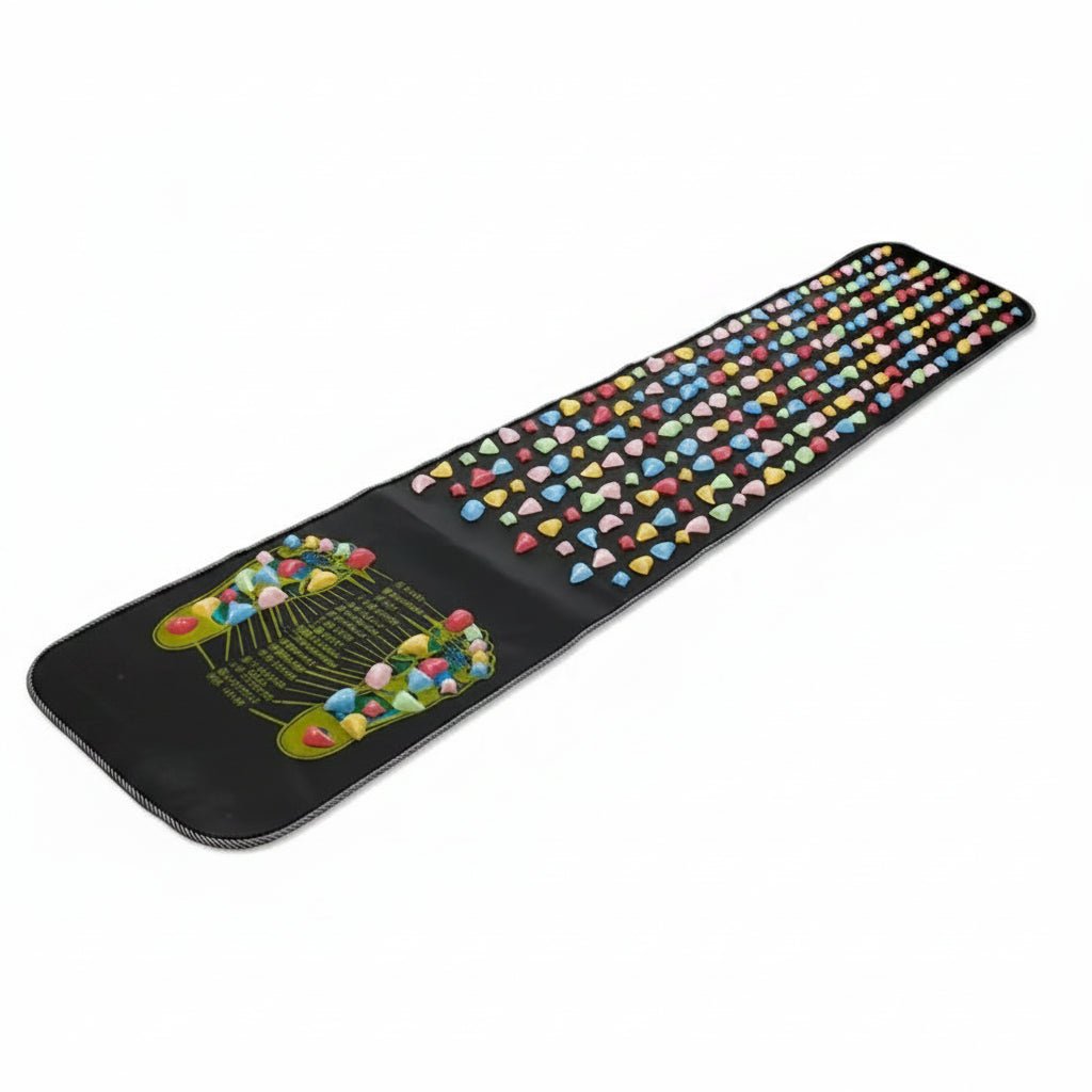 Reflexology Foot Massage Mat Acupoint Massage Mat For Home Gym Body Care Home Spa Equipment Relaxation Aid 175x35cm - Muliva