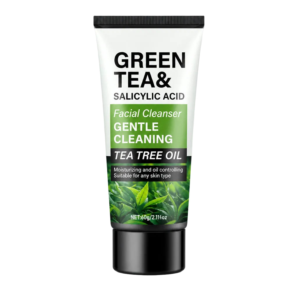 Men's Green Tea & Salicylic Acid Deep Cleansing Face Wash 2.1 oz