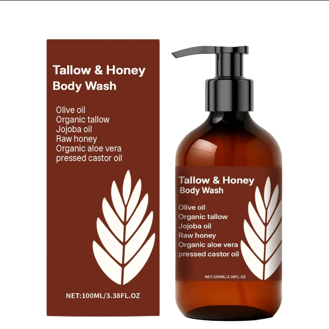 Bovine Fat Honey Shower Gel