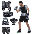 Weight Bearing Sandbag Full Body Training Suit With Weighted Gloves And Foot Weights For Fitness