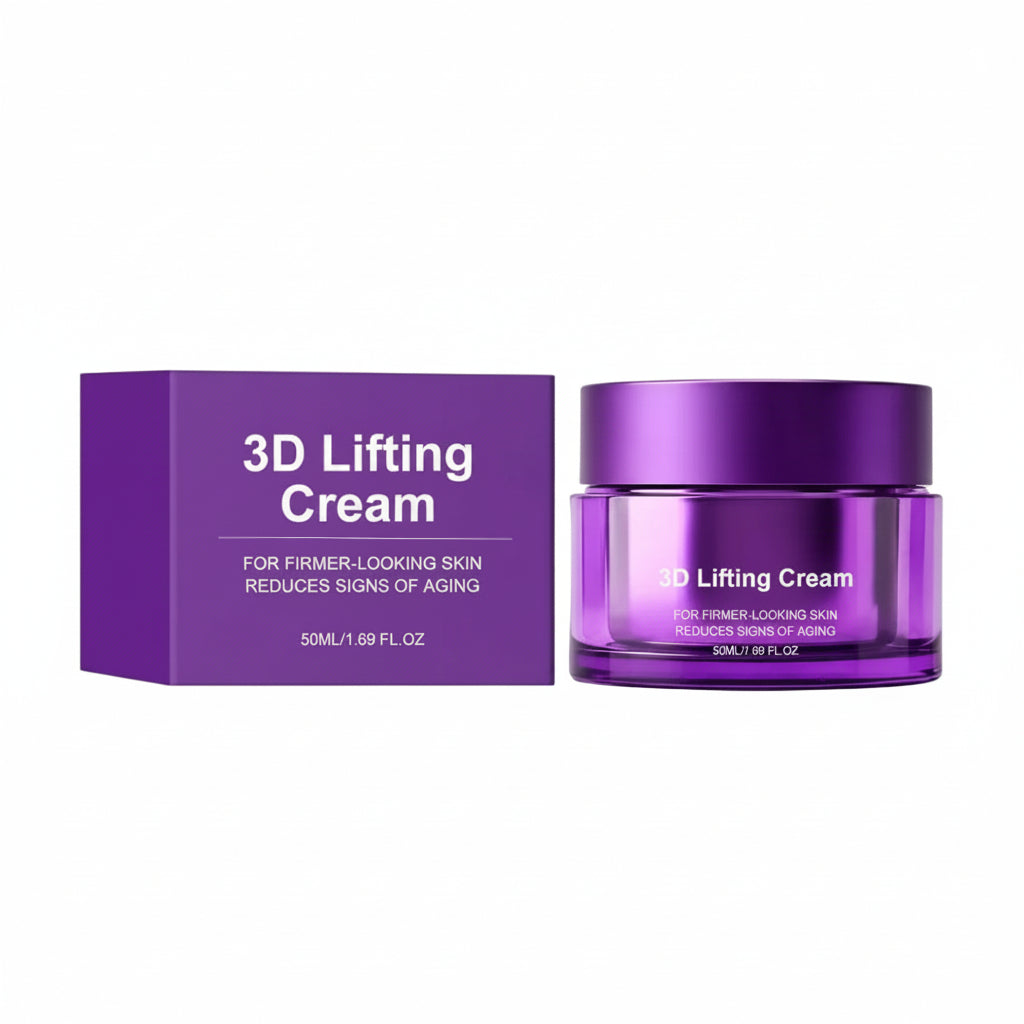3D Face and Neck Lifting Cream Anti-Aging Moisturizer 1.8 oz