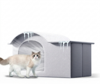 Pet Cooling Ice House Bed Four Seasons Summer Nest for Cats and Dogs