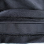 Tight Mens Gym Shorts For Bodybuilding Straight Cropped Length In Black And Orange Available In M L XL - Muliva