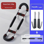 U Shaped Arm Strengthener Chest Trainer Adjustable Forearm Strength Exerciser Home Gym Equipment For Bodybuilding - Muliva