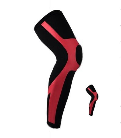 Unisex Compression Leg Warmers And Running Tights For Cycling Basketball Soccer Shinguard Knee Pad Lycra Polyester - Muliva