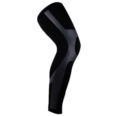 Unisex Compression Leg Warmers And Running Tights For Cycling Basketball Soccer Shinguard Knee Pad Lycra Polyester - Muliva