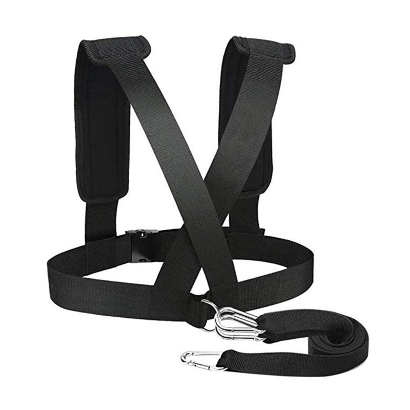 Weight Bearing Running Equipment Harness For Fitness Training And Sports With Adjustable Webbing And Safety Buckle - Muliva